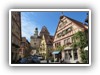 Mittagspause und Stadtrundgang in Rothenburg ob der Tauber